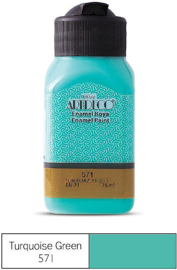 Art & Hobby Vopsea pentru Craft Turcoaz pentru Porțelan și Sticlă 75ml