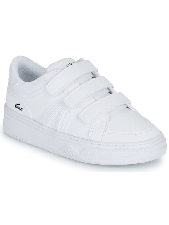 Lacoste Παιδικά Sneakers Λευκά