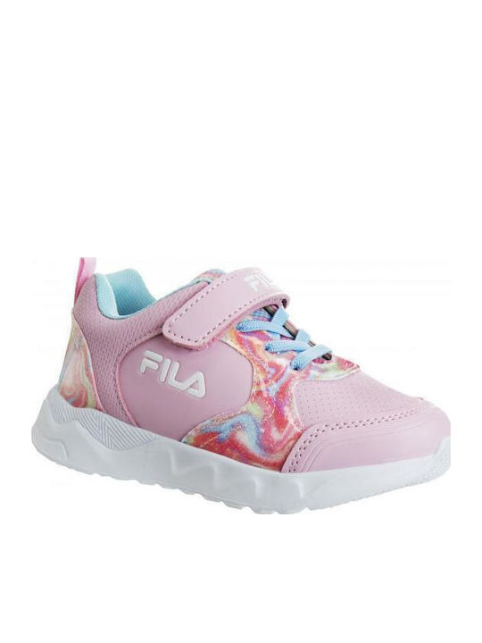 FILA Παιδικά Sneakers με Σκρατς Ροζ