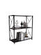 Bookcase Black 70x34x78.5cm