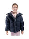 Kids' Casual Jacket with Hood Black