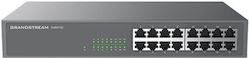 Grandstream GWN7702P Unmanaged L2 PoE+ Switch με 16 Θύρες Gigabit (1Gbps) Ethernet