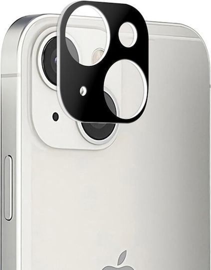 Techsuit Full Kameraschutz Gehärtetes Glas Black für das iPhone 15