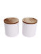 Plastona Scented Candle Jar White 1pcs