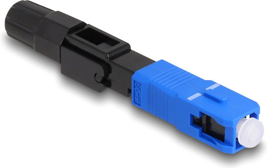 DeLock Legătură Pentru Cabluri Fibră Optică SC Simplex Neagră 1 Bucată 87990