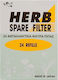 Vican Herb Pipes with Screen 24 Pieces