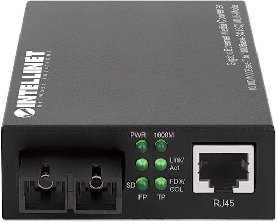 Intellinet Gigabit SC Multimode 550m Auto Medienkonverter 1Stück (508544)