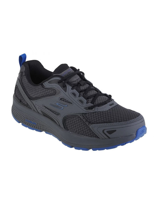 Skechers Go Run Consistent Ανδρικά Αθλητικά Παπούτσια Running Μαύρα