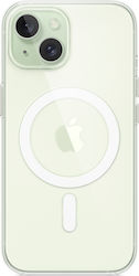 Apple Clear Case με MagSafe Coperta din spate Silicon Transparent (iPhone 15)