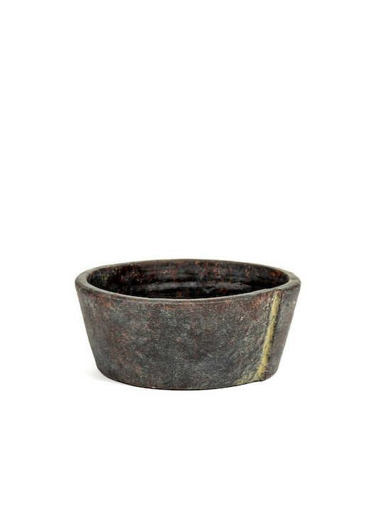 Serax Decorative Bowl Black 21x21.5x9cm