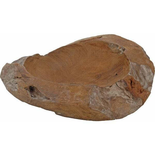 Koopman Bol Decorativ Lemn Maro 30x30cm 1buc