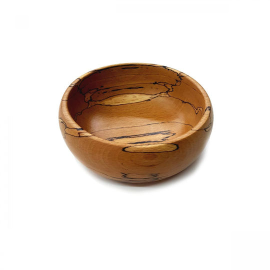 Wooden Art Декоративна купа Дърво Бежов 16x16см 1бр