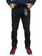 True Rise Men's Jeans Pants Black