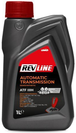 Revline Βαλβολίνη Αυτοκινήτου για Αυτόματο Κιβώτιο Ταχυτήτων & Υδραυλικό Τιμόνι 1lt