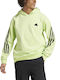 Adidas Future Icons 3-stripes Hanorac pentru bărbați cu glugă Verde