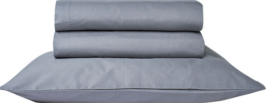 Kentia Super dublu 160x200+35cm cu Elastic Essential Gri Kentia Super dublu 160x200+35cm cu Elastic Essential Gri