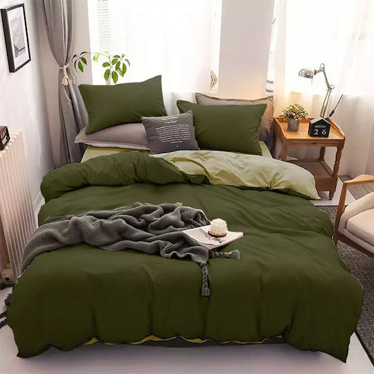 Ypnos Set Queen 4pcs 240x270cm Green