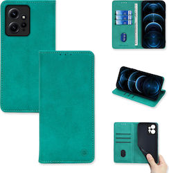 Sonique Vintage Magnet Book Turquoise (Redmi Note 12 4G)