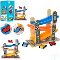 Marionette Wooden Toys Γκαράζ Αυτοκινήτων για 3+ Ετών