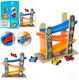 Marionette Wooden Toys Garaj De Mașini Pista Pentru 3+ Ani