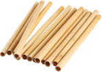 Paderno Bamboo Drinking Straws Brown 24pcs