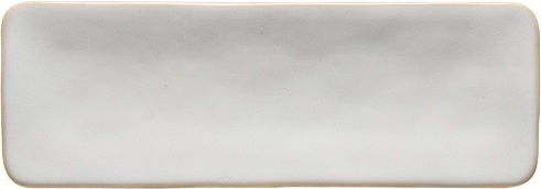 Costa Nova Servierplatte Rechteckig aus Porzellan Weiß 28x9.6cm 1Stück