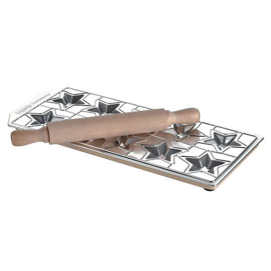 Imperia Sucitor de Bucătărie din Lemn pentru rulouri și planșete de patiserie D14cm 1pcs