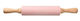 Silicone Kitchen Rolling Pin Pink 38cm 1pcs
