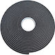 Foam Rubber Draft Stopper Door in Black Color 0.6cm