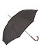 Ezpeleta Automatic Umbrella with Walking Stick Beige