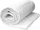 Orion Strom Protective Cover Queen with Elastic Bands White 160x190cm