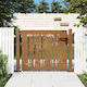 vidaXL Garten Tür für Zaun aus Bamboo in Braun Farbe 1.05m x 80cm