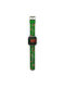 Mojang AB Kids Digital Watch with Rubber/Plastic Strap Green