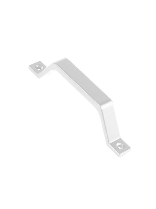 Neoxal Handgriff Möbelgriff aus Metallisch White mit Zentrenabstand 150mm 02750 1Stück