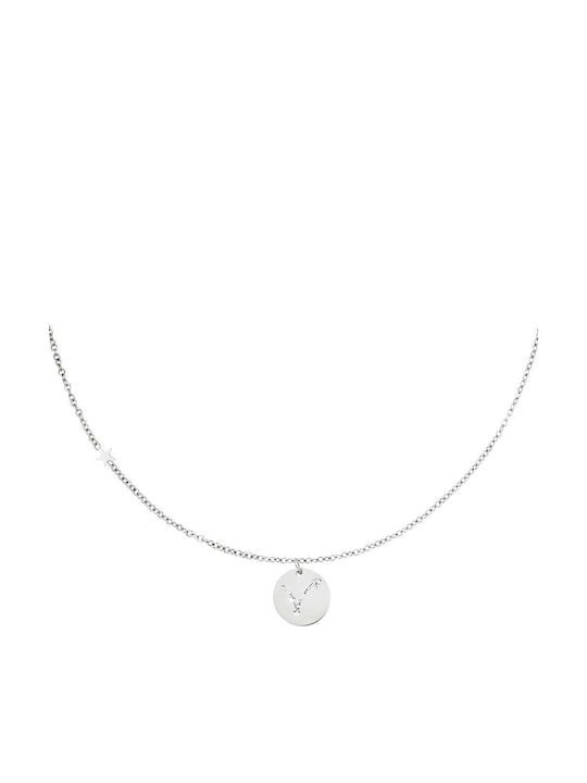 Georgiadis Accessories Κολιέ από Επιχρυσωμένο Ατσάλι
