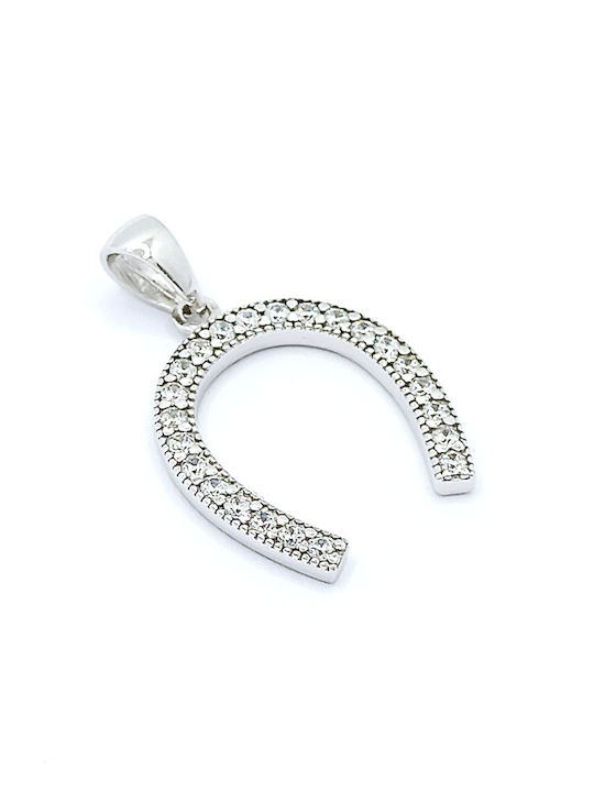 PS Silver Charm Bogen aus Silber mit Zirkon