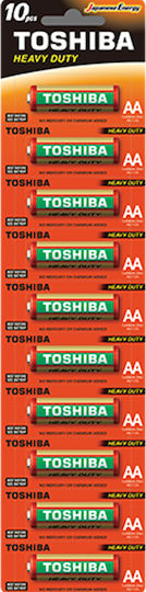 Toshiba Μπαταρία Zinc AA 1.5V 10τμχ