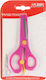 Tpster Schere 13cm mit Kunststoff Klinge Rosa 1Stück