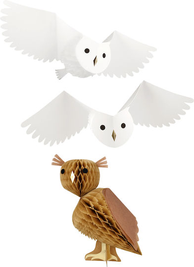 Meri Meri Hängendes Ornament für Party Halloween 3 Stück 24 cm