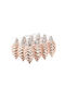 Hängendes Ornament Kiefer Weiß 7cm Set 12Stück
