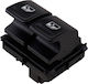 Car Window Switch for Seat Ibiza / Leon / Arona Volkswagen Polo Black