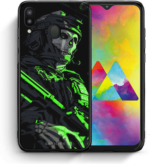 Smartfits Back Cover Μαύρο (Galaxy M20)