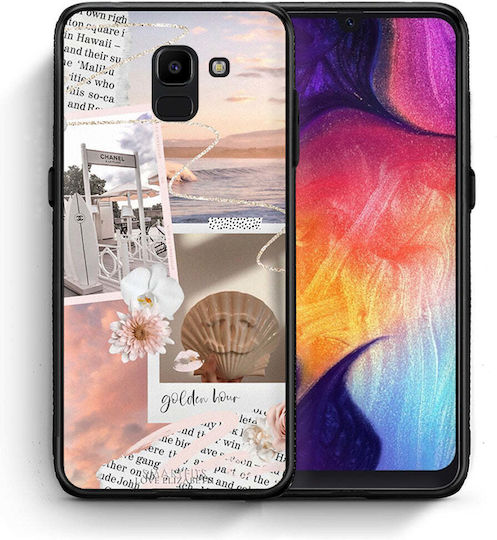 Smartfits Hour Coperta din spate Negru (Galaxy J6)