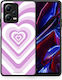 Smartfits Hearts Back Cover Μαύρο (Poco X5)