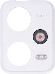 Τζαμάκι Κάμερας με Πλαίσιο Λευκό για Redmi Note 12 Pro 5G Τζαμάκι Κάμερας με Πλαίσιο Λευκό για Redmi Note 12 Pro 5G