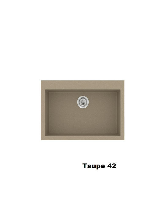 Sanitec Classic Drop-In Sink Synthetic Granite ...