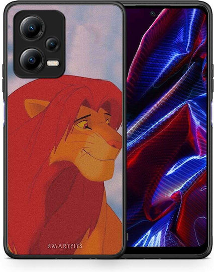 Smartfits Lion Love 1 Back Cover (Poco X5)