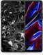Smartfits Marble Male Задна корица Черен (Poco X5)