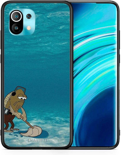 Smartfits Ocean Umschlag Rückseite Hellblau (Xiaomi Mi 11Realme 11 Pro / 11 Pro+)