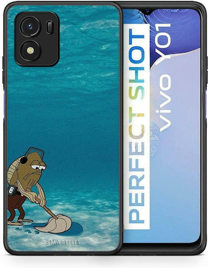 Smartfits Ocean Back Cover Albastru deschis (Vivo Y01)
